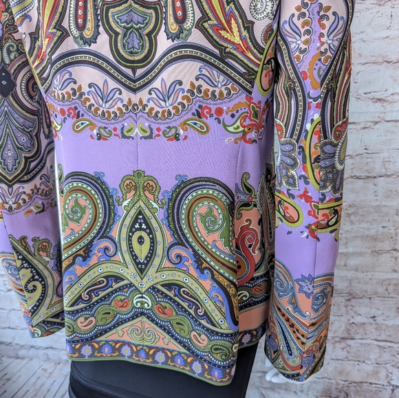 Etro Multicolor Paisley Blazer - Picture 6 of 12